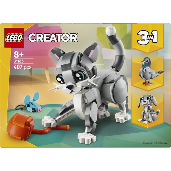 LEGO® Creator 3 az 1-ben Játékos cica, játék állatos szett 31163 - Image 3