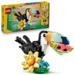 LEGO® Creator 3 az 1-ben Vadállatok: Trópusi tukán, figurát tartalmazó játékkészlet 31173 - Image 4