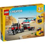 LEGO® Creator Platós teherautó és helikopter játék 31146