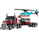 LEGO® Creator Platós teherautó és helikopter játék 31146 - Image 5