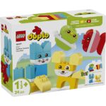 LEGO® DUPLO® Első készletek Kreatív és aranyos, 3 az 1-ben házi kedvencek játék 10477