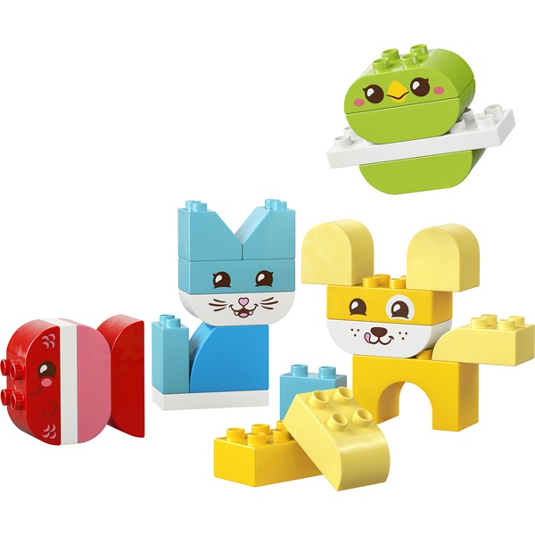 LEGO® DUPLO® Első készletek Kreatív és aranyos, 3 az 1-ben házi kedvencek játék 10477 - Image 5