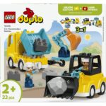 LEGO® DUPLO® Városi kalandok 3 az 1-ben építési munkagépek játékok 10475 - Image 3