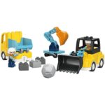 LEGO® DUPLO® Városi kalandok 3 az 1-ben építési munkagépek játékok 10475 - Image 5
