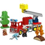 LEGO® DUPLO® Városi kalandok Tűzoltóautó tömlővel és tűzoltóval 10473 - Image 5