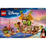 LEGO® | Disney Vaiana 2. A kakamorák hajója, játék építőkészlet 43258 - Image 3