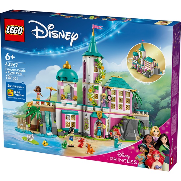 LEGO® | Disney hercegnő Hercegnőkastély és a hercegnők állatkái, játék építőkészlet 43267 - Image 2