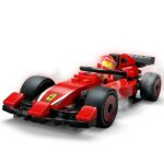 LEGO® F1®-es boxutca és személyzet, Ferrari autóval, versenyautós játék 60443 - Image 5