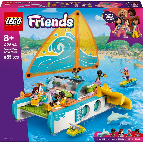 LEGO® Friends Hajós kirándulás és kaland, építőkészlet és történetmesélős játék 42664 - Image 3