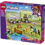 LEGO® Friends Ló és csikószállító utánfutó, játékkészlet 42695 - Image 2