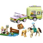 LEGO® Friends Ló és csikószállító utánfutó, játékkészlet 42695 - Image 5