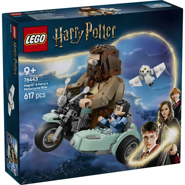 LEGO® Harry Potter™ Hagrid™ és Harry motoros kalandjai, varázslatos játék 76443 - Image 1