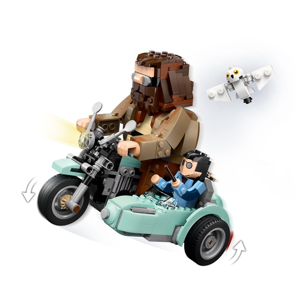 LEGO® Harry Potter™ Hagrid™ és Harry motoros kalandjai, varázslatos játék 76443 - Image 5