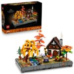 LEGO® Icons Őszi kert házikóval, modellépítő-készlet 11372 - Image 4