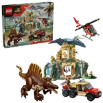 LEGO® Jurassic World Spinosaurus és Quetzalcoatlus, légi küldetés, dinoszauruszjáték 76976 - Image 2