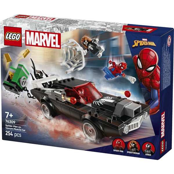 LEGO® | Marvel Pókember vs. Venom sportautója, szett megépíthető játék járművel 76309 - Image 2