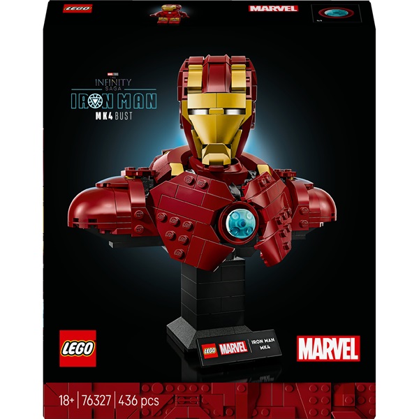 LEGO® | Marvel Vasember MK4 mellszobor, megépíthető modell felnőtteknek, minifigurával 76327 - Image 4