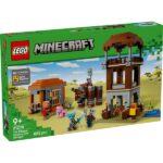 LEGO® Minecraft® A Fosztogató őrtorony és a Romboló, gamer építőjáték és ajándék 21278