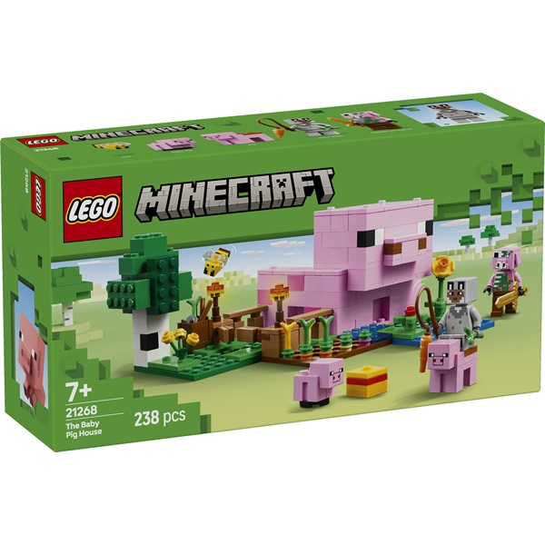 LEGO_Minecraft_A_kismalac_haza_allatos_gamer-epitojatek_gyerekeknek_21268-i2011836.jpg LEGO® Minecraft® A kismalac háza, állatos gamer-építőjáték gyerekeknek 21268 - Image 1