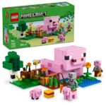 LEGO® Minecraft® A kismalac háza, állatos gamer-építőjáték gyerekeknek 21268 - Image 4