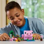 LEGO® Minecraft® A kismalac háza, állatos gamer-építőjáték gyerekeknek 21268 - Image 5