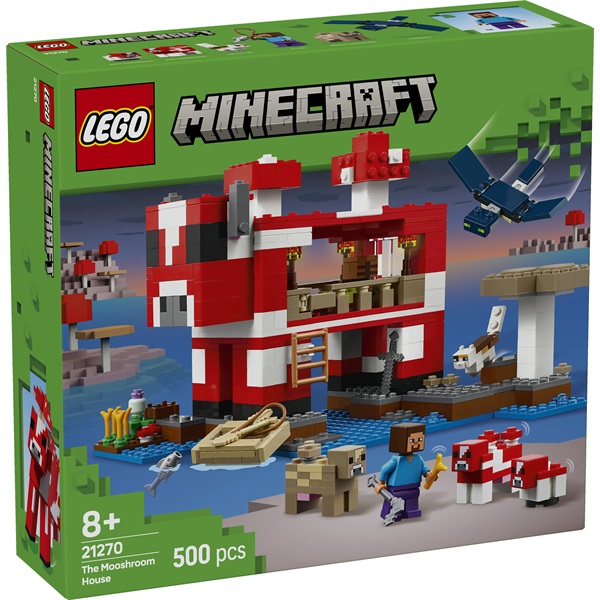 LEGO® Minecraft® A múúmbák háza, szigeten játszódó, gamer játékkészlet gyerekeknek 21270 - Image 1