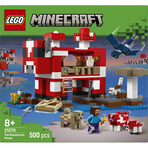 LEGO® Minecraft® A múúmbák háza, szigeten játszódó, gamer játékkészlet gyerekeknek 21270 - Image 3