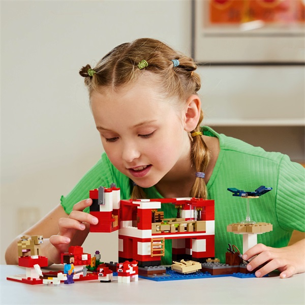 LEGO® Minecraft® A múúmbák háza, szigeten játszódó, gamer játékkészlet gyerekeknek 21270 - Image 5