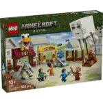 LEGO® Minecraft® A szellemléghajó és falutámadás, ajándék játék gamereknek, gyermekeknek 21273
