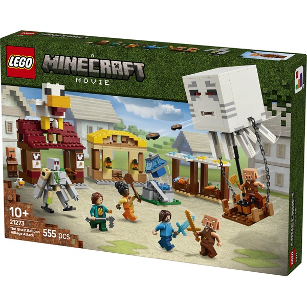 LEGO® Minecraft® A szellemléghajó és falutámadás, ajándék játék gamereknek, gyermekeknek 21273 - Image 2