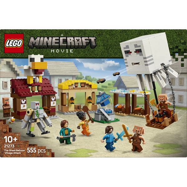 LEGO® Minecraft® A szellemléghajó és falutámadás, ajándék játék gamereknek, gyermekeknek 21273 - Image 3