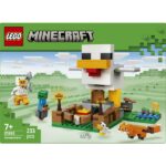LEGO® Minecraft® Csirkefarm – Gaming építőjáték 21585 - Image 3