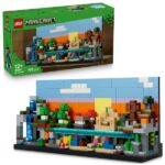LEGO® Minecraft® Minibiomok, művészi gaming építőkészlet 21589 - Image 4