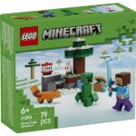 LEGO® Minecraft® Steve tajgai kalandjai, gamerajándék 21583