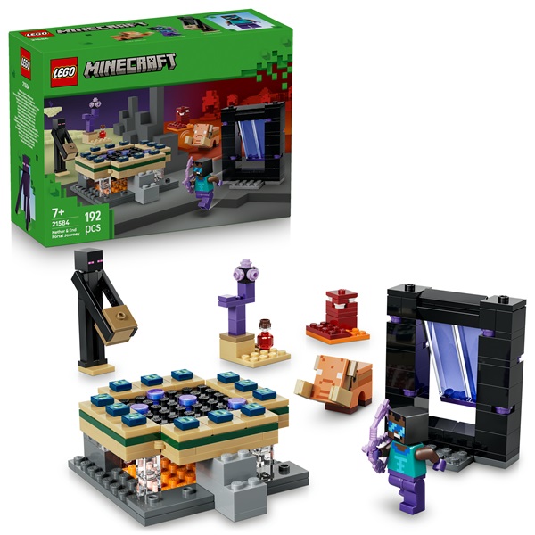 LEGO® Minecraft® Utazás az Alvilág kapujához és a Végportálhoz, gamerjáték 21584 - Image 4