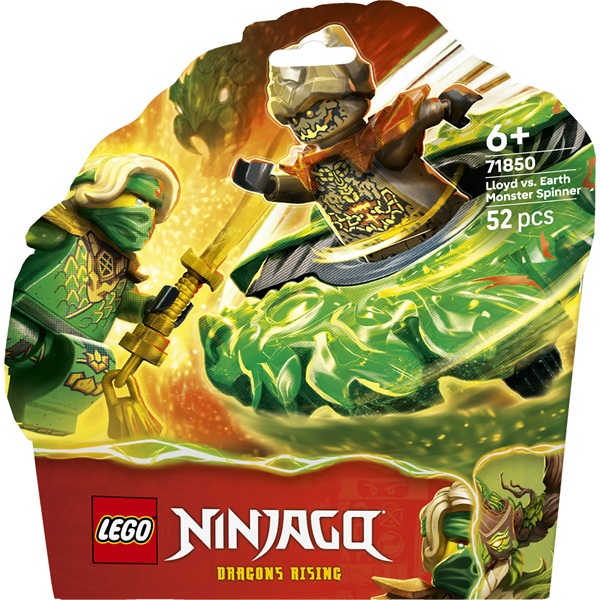 LEGO® NINJAGO® Lloyd egy földszörny pörgettyűje ellen játék 71850 - Image 3