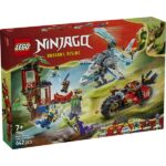 LEGO® NINJAGO® Nindzsajárművek csatája a lombháznál játékkészlet 71857