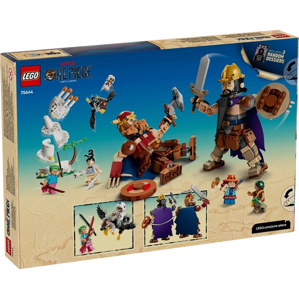 LEGO® One Piece Dorry vs. Brogy – A Kicsi Kert óriásai 75644 - Image 5