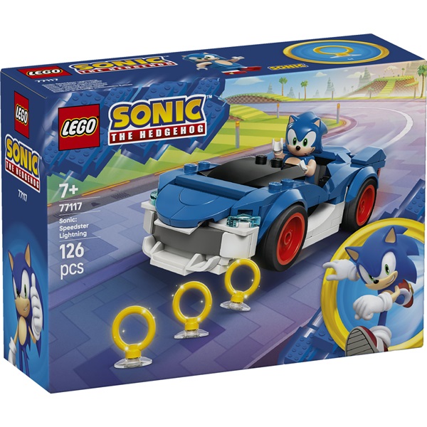 LEGO_Sonic_the_Hedgehog_Sonic_Speedster_Lightning_77117-i1990014.jpg LEGO® Sonic the Hedgehog™ Sonic Speedster Lightning 77117 - Image 1