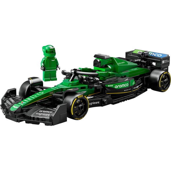 LEGO® Speed Champions Aston Martin Aramco F1® AMR24 versenyautó, járműkészlet 77245 - Image 5