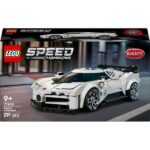 LEGO® Speed Champions Bugatti Centodieci hiper sportautó, játék 77240 - Image 3