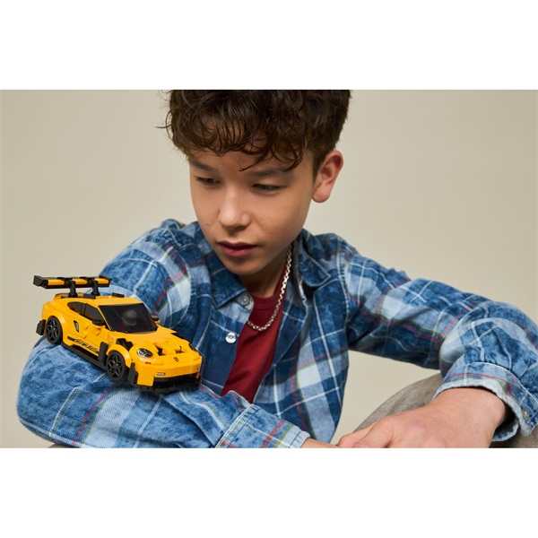 LEGO® Speed Champions Porsche 911 GT3 RS szuperautó, játék 77239 - Image 5