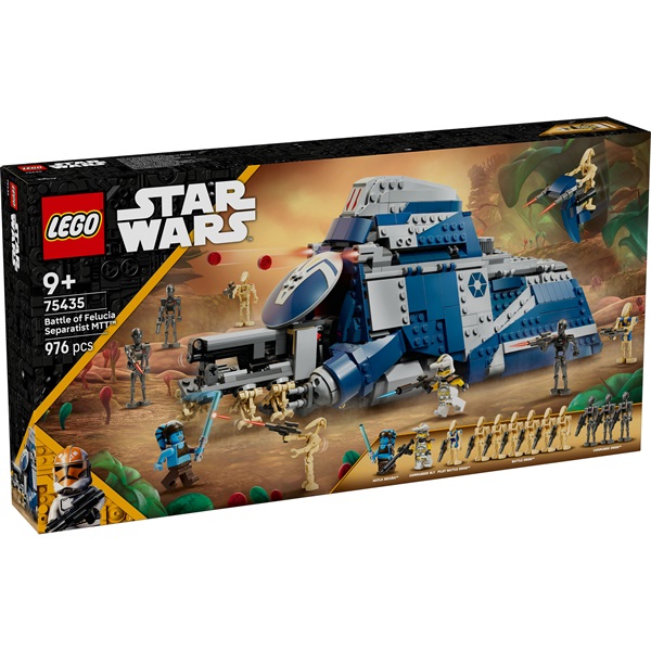 LEGO_Star_Wars_A_szeparatistak_MTT_csapatszallitoja_a_feluciai_csataban_keszlet_75435-i1991022.jpg LEGO® Star Wars™ A szeparatisták MTT™ csapatszállítója a feluciai csatában, készlet 75435 - Image 1