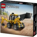LEGO® Technic Árokásó rakodó építőipari játék járművet tartalmazó szett 42197 - Image 2