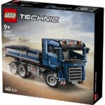 LEGO® Technic Billenőplatós teherautó, kék színű, játék építőipari munkagépet tartalmazó szett 42203 - Image 2
