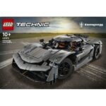LEGO® Technic™ Koenigsegg Jesko Absolut szürke hiperautó 42173 - Image 3