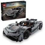 LEGO® Technic™ Koenigsegg Jesko Absolut szürke hiperautó 42173 - Image 4