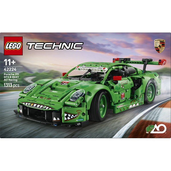 LEGO® Technic Porsche 911 GT3 R REXY AO Racing autó 42224 - Image 3