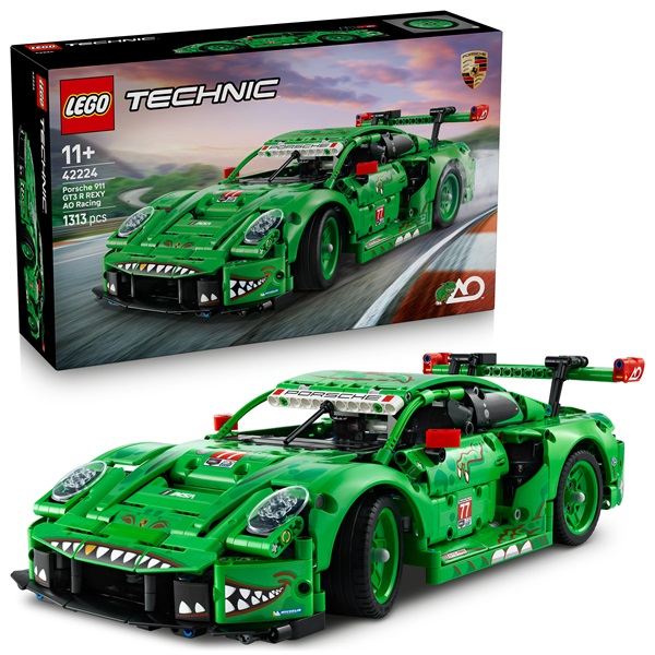 LEGO® Technic Porsche 911 GT3 R REXY AO Racing autó 42224 - Image 4