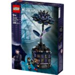 LEGO® Wednesday Fekete dália, halloweeni ajándék, művirág szobadekoráció - Image 2